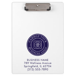 Carpeta De Pinza Simple Business Logo Staff Pro clipboard