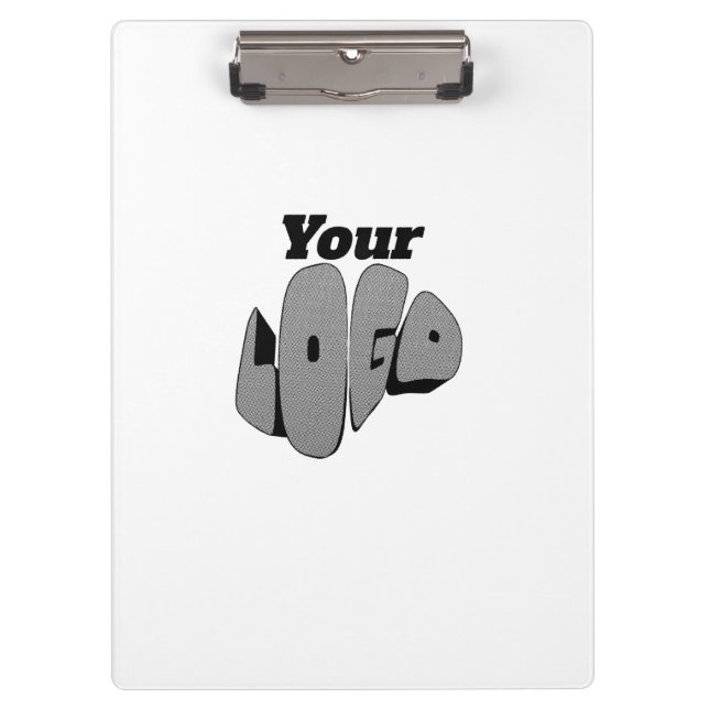 Carpeta De Pinza Simple Custom Business logo template (Anverso)