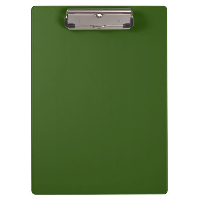 Carpeta De Pinza Simple Forest Green Authority® (Anverso)