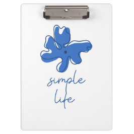 Carpeta De Pinza Simple Life Minimalism Clipboard
