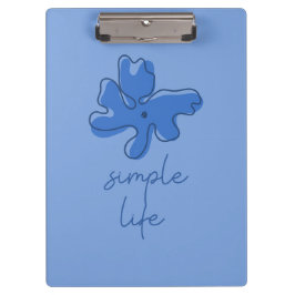 Carpeta De Pinza Simple Life Minimalism Clipboard