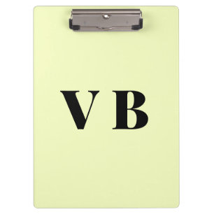 Carpeta De Pinza simple minimal color sólido personalizado pastel p