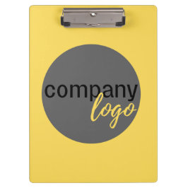CARPETA DE PINZA SIMPLE MODERNA EMPRESA DE NEGOCIOS LOGO BRAND YELL
