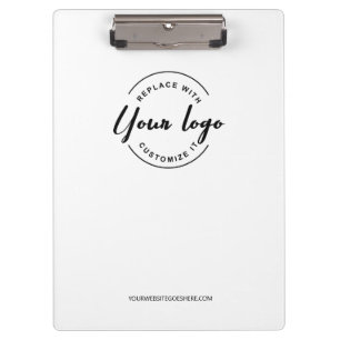 Carpeta De Pinza Simple Moderno Minimalista Logotipo Personalizado