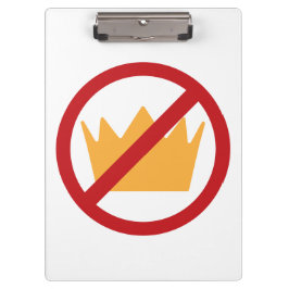 Carpeta De Pinza ¡SIN REYES! Anti-Trump