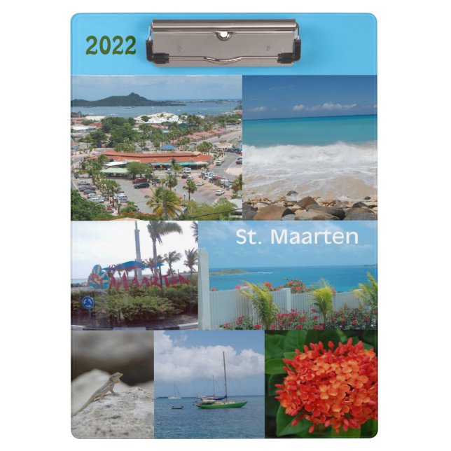 Carpeta De Pinza Sint Maarten - St. Martin (Anverso)