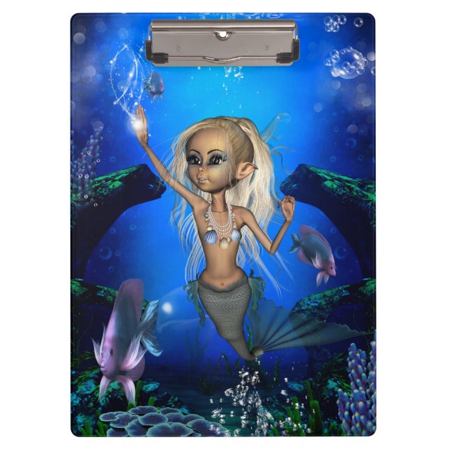 Carpeta De Pinza Sirena dulce (Anverso)