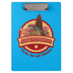 Carpeta De Pinza Sistersaurus: Feroz, divertido y fabuloso Divertid