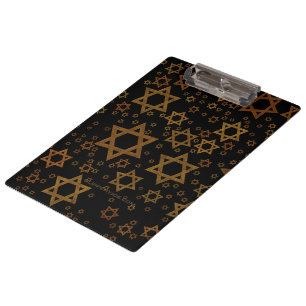 Carpeta De Pinza SlipperyJoe's Estrella David temática de Hanukkah
