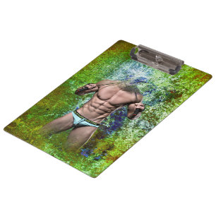 Carpeta De Pinza SlipperyJoe's hombre adulto muy musculoso sin cami