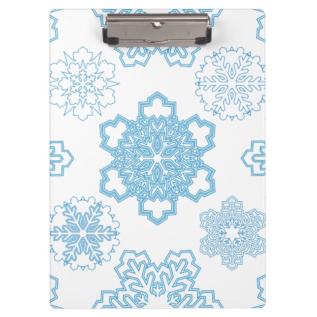Carpeta De Pinza Snowflake (Anverso)