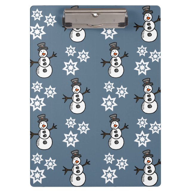 Carpeta De Pinza Snowman (Anverso)