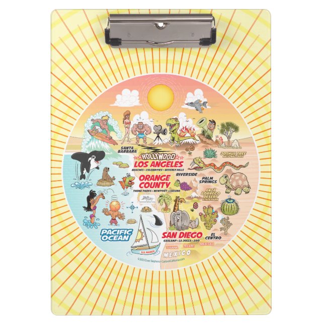 Carpeta De Pinza SoCal Sunshine (Anverso)