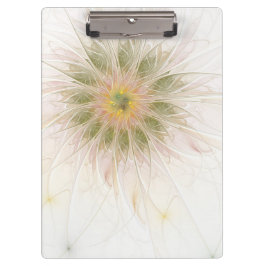 Carpeta De Pinza Soft and tenderness fractal fantasy flowers