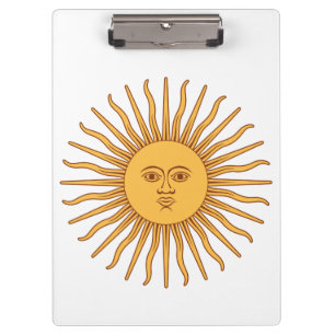 Carpeta De Pinza Sol argentino