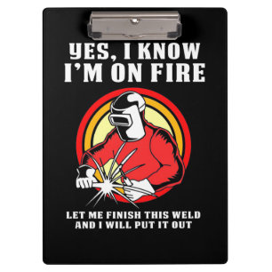 Carpeta De Pinza Soldado Sabe Que Estoy En Fuego