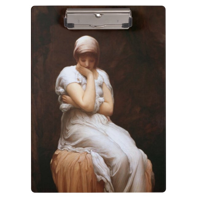 Carpeta De Pinza Soledad (por Frederic Leighton) (Anverso)