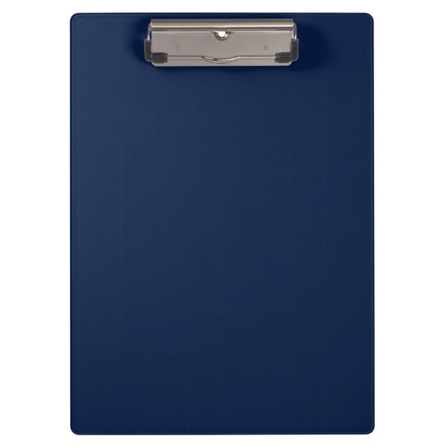 Carpeta De Pinza Solid navy night blue (Anverso)