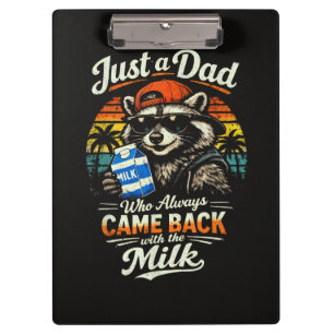 Carpeta De Pinza Solo un papá que siempre volvía con la leche