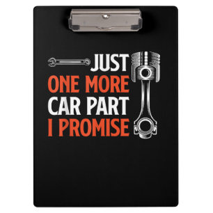 Carpeta De Pinza Sólo una pieza más de coche te lo prometo - Entusi