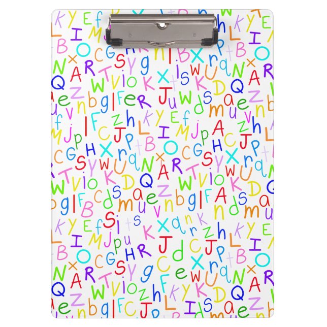 Carpeta De Pinza Sopa de letras (sobre blanco) (Anverso)