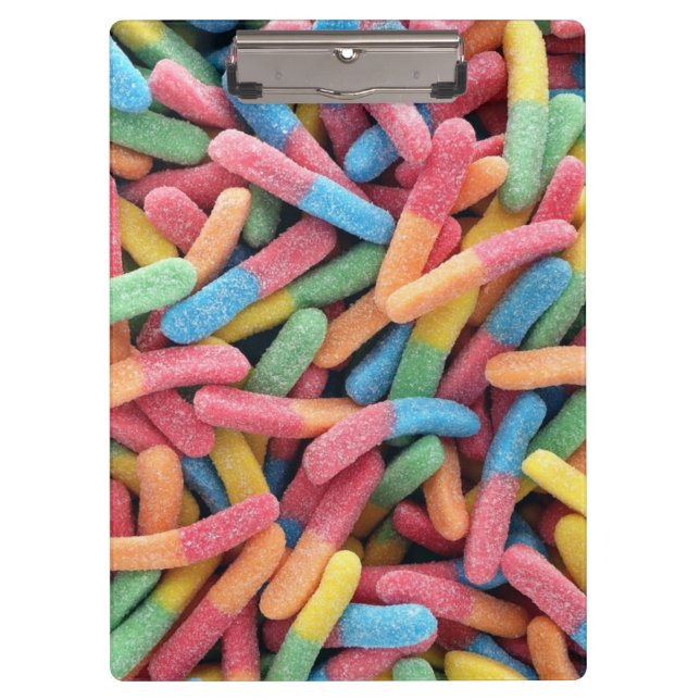 Carpeta De Pinza Sour Gummy Worms (Anverso)
