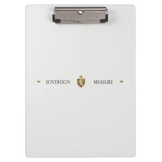 CARPETA DE PINZA SOVEREIGN MEASURE (Anverso)