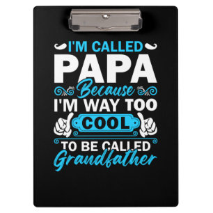Carpeta De Pinza Soy Demasiado Guay Para Llamarme Abuelo