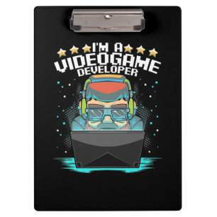Carpeta De Pinza Soy Un Desarrollador De Videojuegos