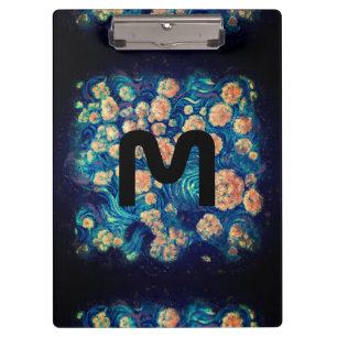 Carpeta De Pinza Space Mimosa Golden Nebula Blossom