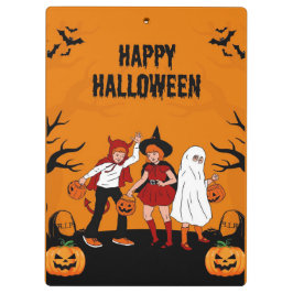 Carpeta De Pinza Spooky Halloween – Calabaza, Fantasma y