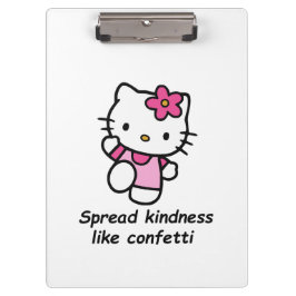 Carpeta De Pinza Spread Kindness Like Confetti