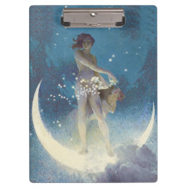 Carpeta De Pinza Spring Scattering Stars vintage illustration