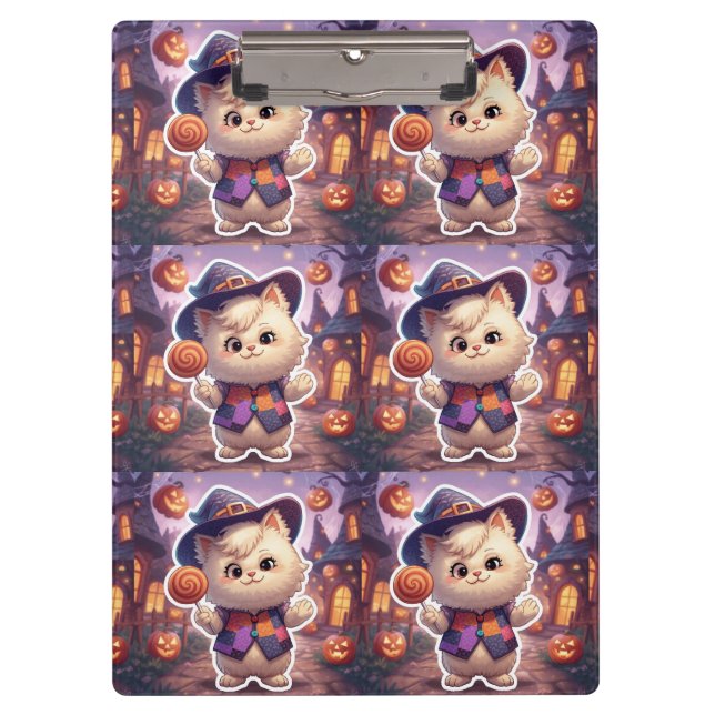 Carpeta De Pinza Sr. Bluffy - Caballero Bluffmaster de Halloween (Anverso)