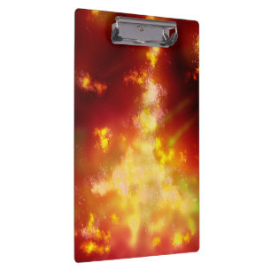 Carpeta De Pinza Stars Night Sky Midnight Flame Vía Láctea