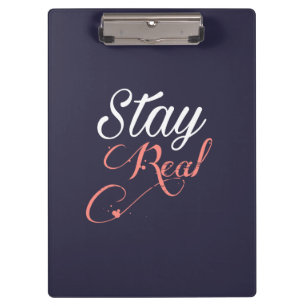 Carpeta De Pinza Stay Real