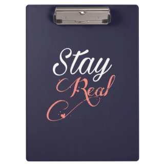 Carpeta De Pinza Stay Real