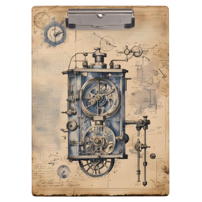 Carpeta De Pinza Steampunk Thingamajig (Anverso)