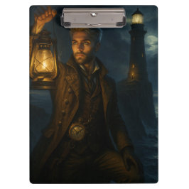 Carpeta De Pinza Steampunk Victorian Fantasy Lighthouse Keeper