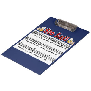 Carpeta De Pinza ¡Sto Lat! Canción con tazas de cerveza