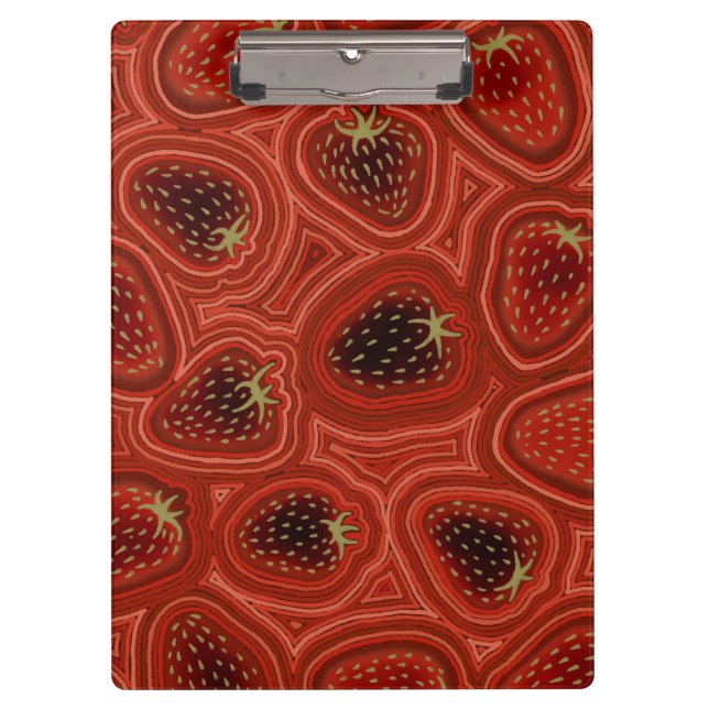 Carpeta De Pinza Strawberry swirl Spiral  (Anverso)