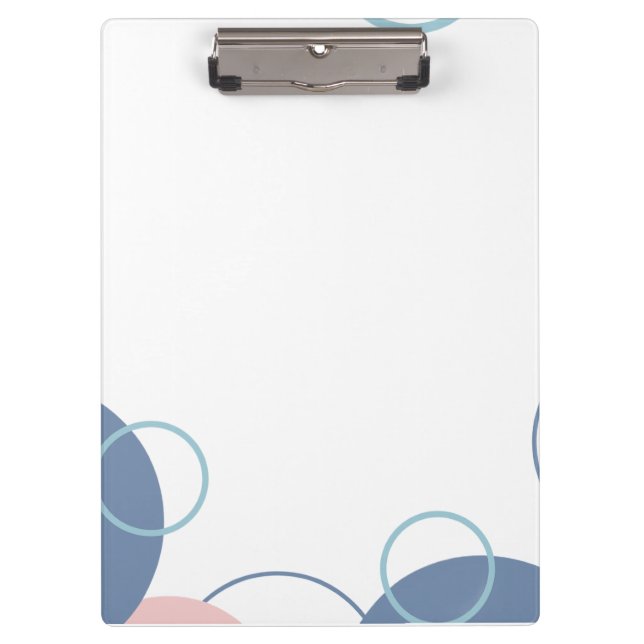 Carpeta De Pinza Stylish Notebook with Colorful Circles Design (Anverso)
