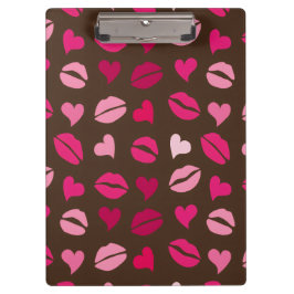 Carpeta De Pinza Stylish Red Heart Love Gift for Valentine’s Day