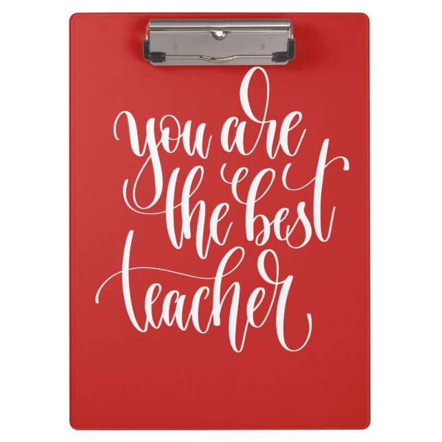 Carpeta De Pinza Su es el mejor profesor (Anverso)