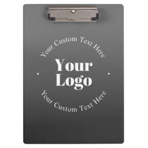 Carpeta De Pinza Su logotipo o diseño de negocio y texto editable
