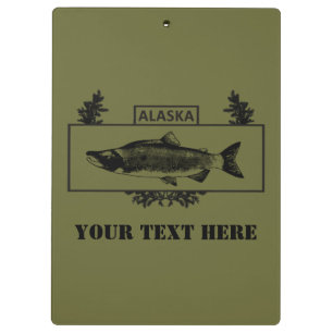 Carpeta De Pinza Subediada insignia de pescador de combate Alaska
