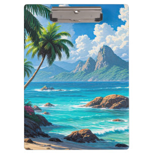 Carpeta De Pinza Sueña, Paraíso Tropical,