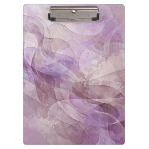 Carpeta De Pinza  Sueño de Lavanda Remolino Lila Malva Lavanda