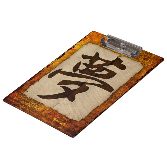 Carpeta De Pinza Sueño del zen del kanji (Angular)