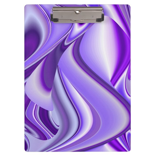 Carpeta De Pinza Sueño púrpura , Abstracto Fantasía Arcoiris (Anverso)